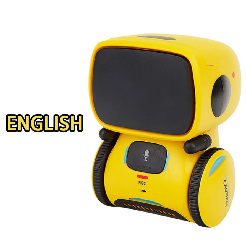 HERMES EMO Robot – Multilingual Voice & Touch Interactive Educational Toy