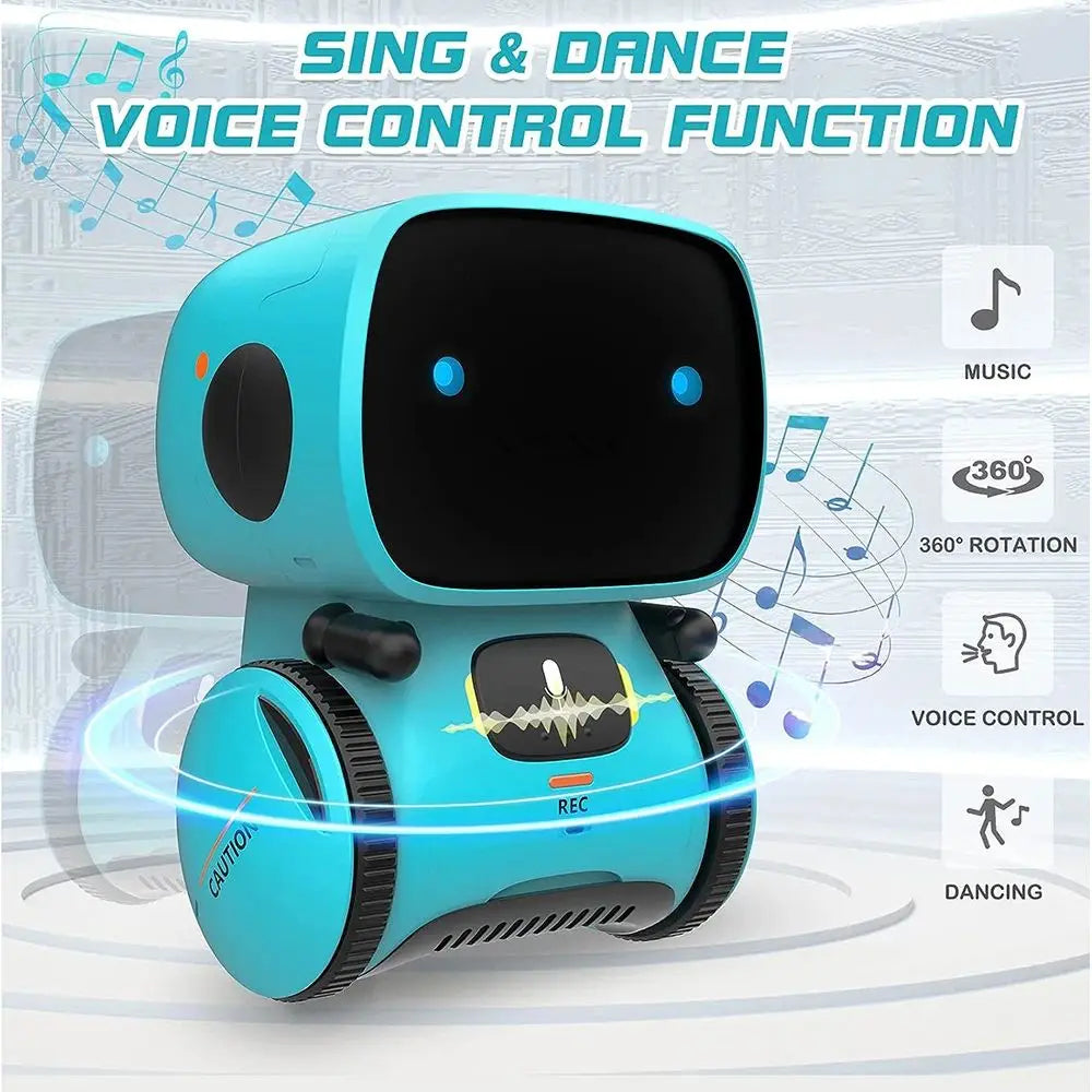 HERMES EMO Robot – Multilingual Voice & Touch Interactive Educational Toy