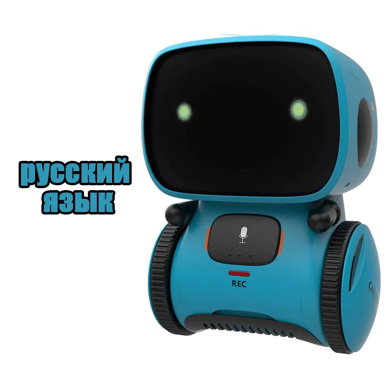 HERMES EMO Robot – Multilingual Voice & Touch Interactive Educational Toy