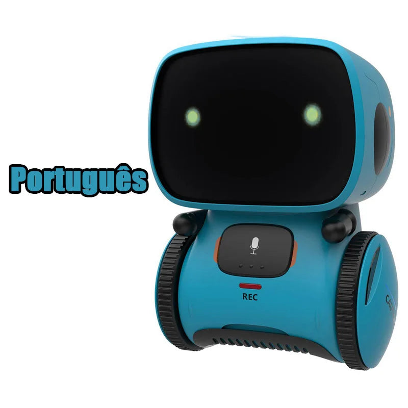 HERMES EMO Robot – Multilingual Voice & Touch Interactive Educational Toy