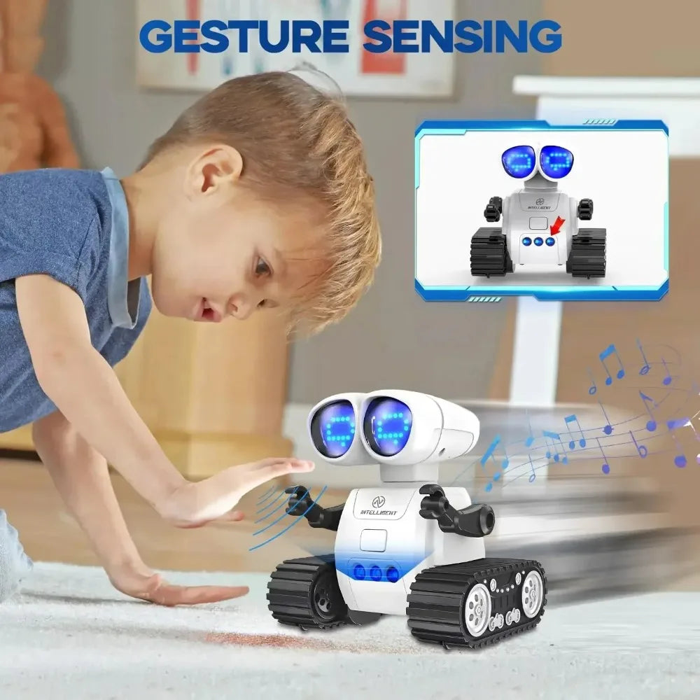 ARES RC Robot – LED Eyes, Music, Walkie Talkie & Remote Control