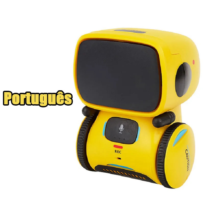 HERMES EMO Robot – Multilingual Voice & Touch Interactive Educational Toy