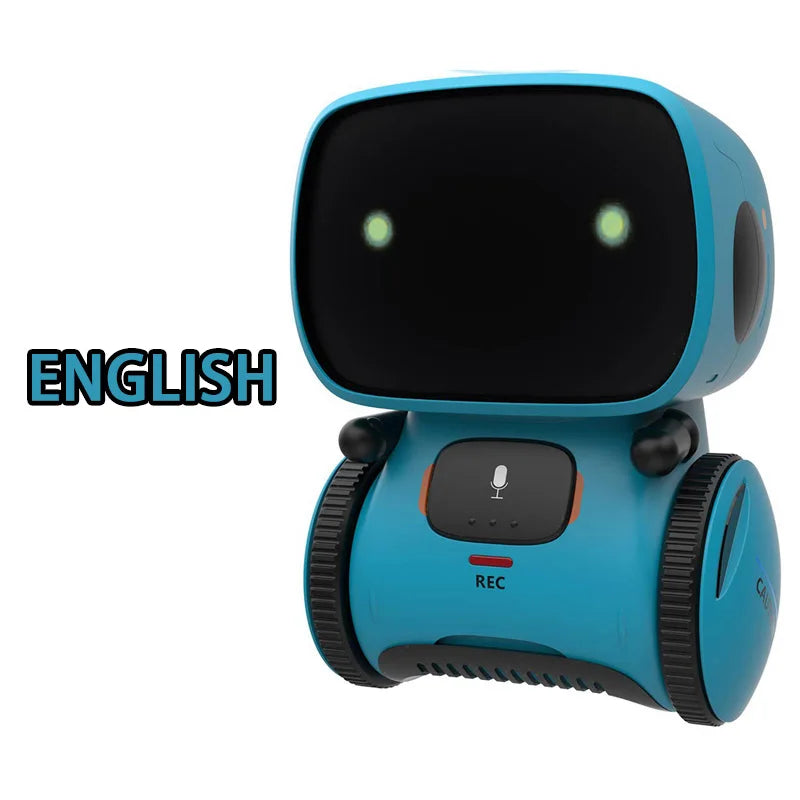 HERMES EMO Robot – Multilingual Voice & Touch Interactive Educational Toy
