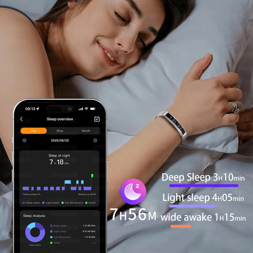 HYPNOS Smart Band – Sleep Monitor, Heart Rate & Gesture Control Bracelet