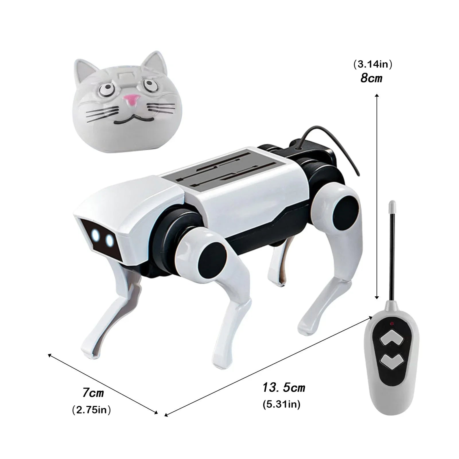 DAEDALUS RC Mechanical Dog – DIY Assembly Science Toy for Kids