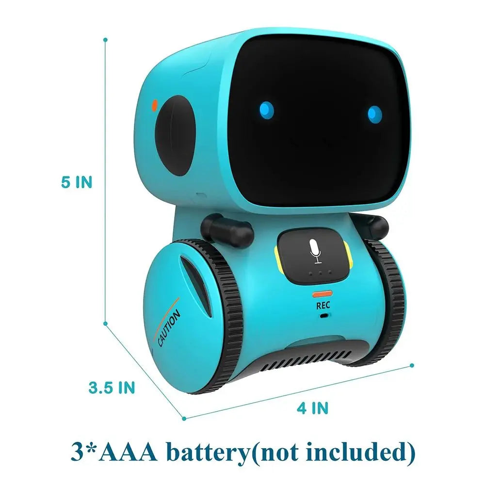 HERMES EMO Robot – Multilingual Voice & Touch Interactive Educational Toy