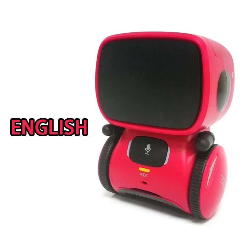 HERMES EMO Robot – Multilingual Voice & Touch Interactive Educational Toy