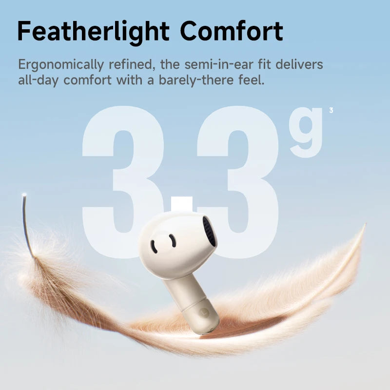 ECHO Wireless Earbuds – Bluetooth 6.0, AI ENC, 40H Playtime & IP55