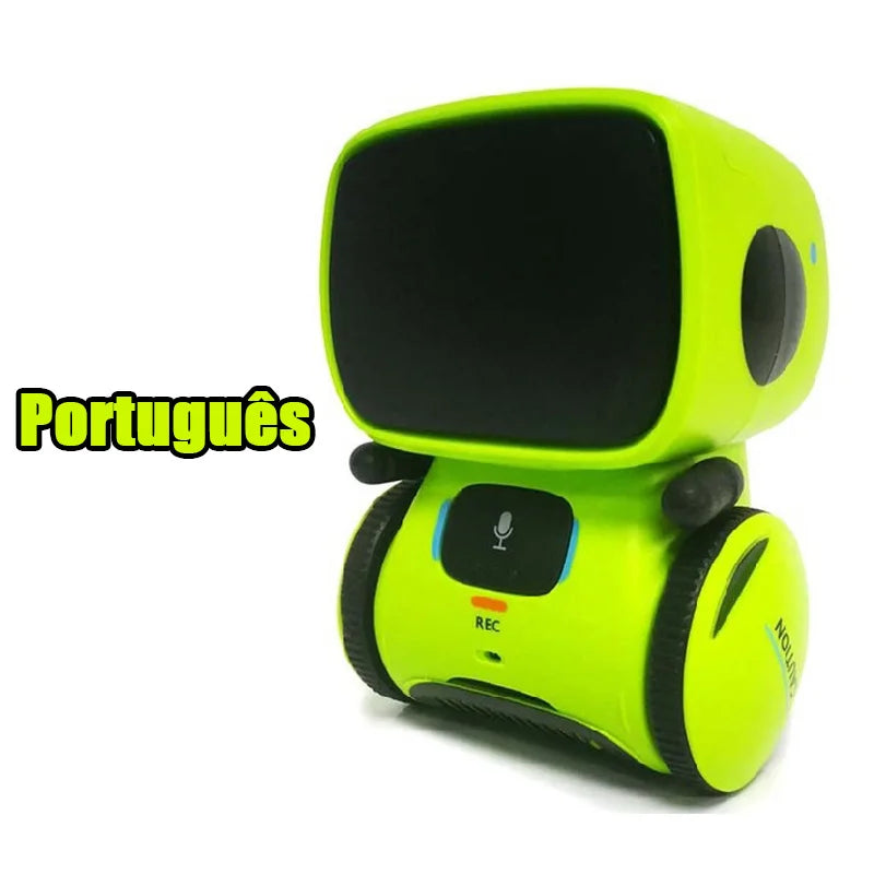 HERMES EMO Robot – Multilingual Voice & Touch Interactive Educational Toy