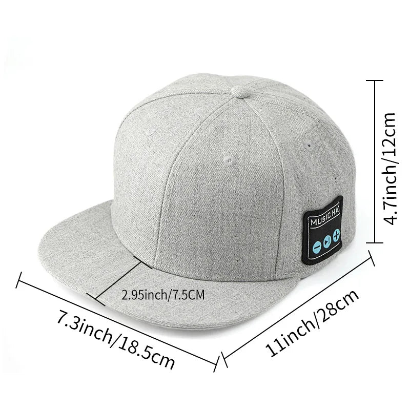 LYRA Bluetooth Speaker Cap – Dual Speakers, Wireless Headset & Outdoor Audio