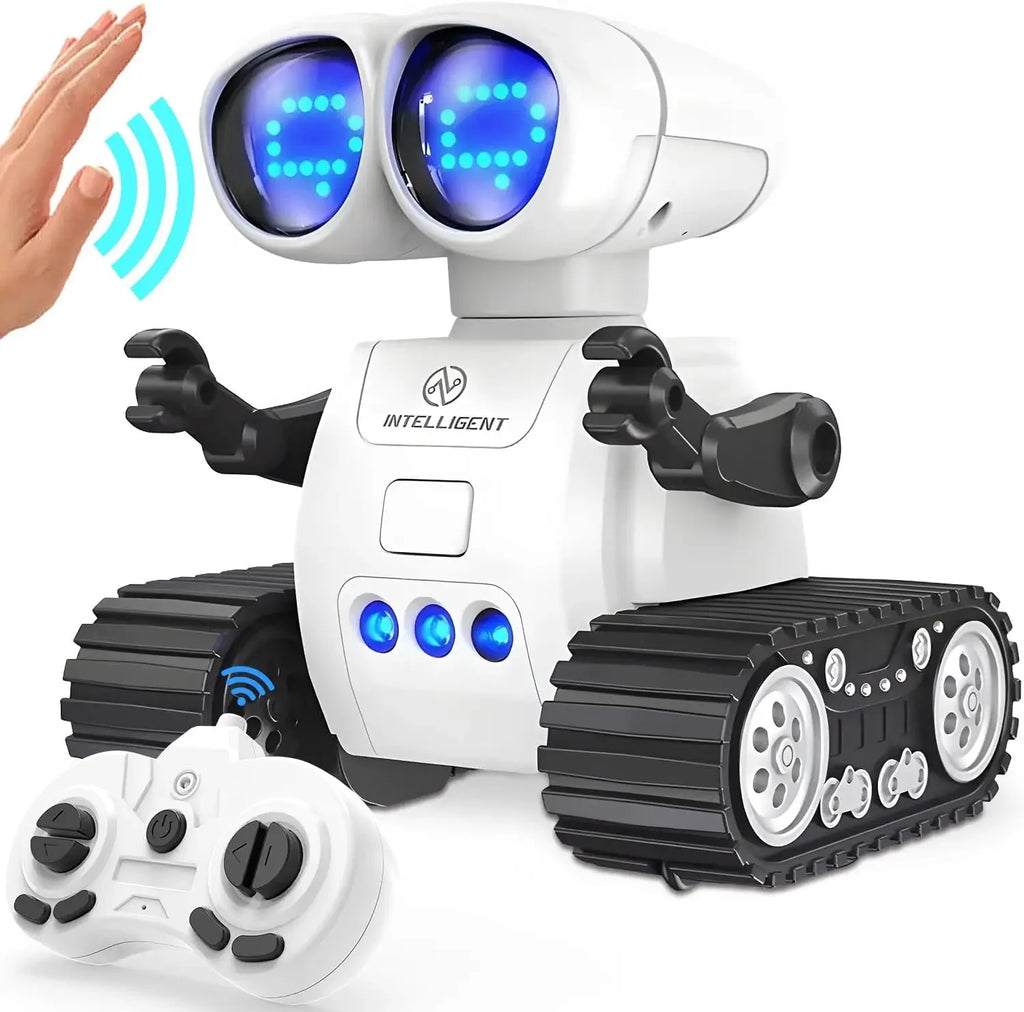 ARES RC Robot – LED Eyes, Music, Walkie Talkie & Remote Control
