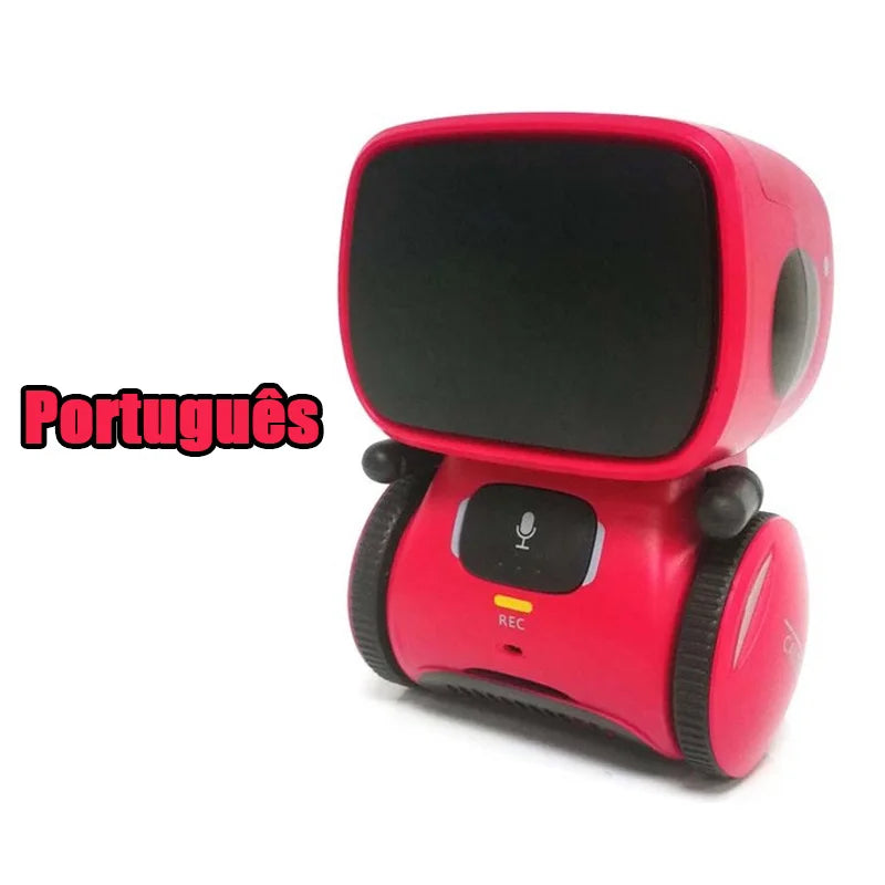 HERMES EMO Robot – Multilingual Voice & Touch Interactive Educational Toy