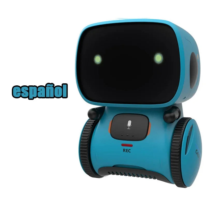 HERMES EMO Robot – Multilingual Voice & Touch Interactive Educational Toy