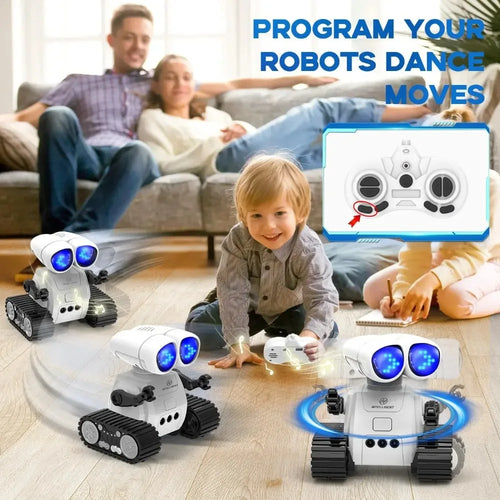 ARES RC Robot – LED Eyes, Music, Walkie Talkie & Remote Control