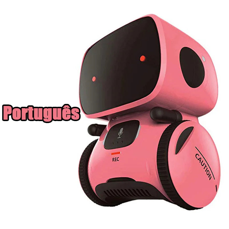 HERMES EMO Robot – Multilingual Voice & Touch Interactive Educational Toy