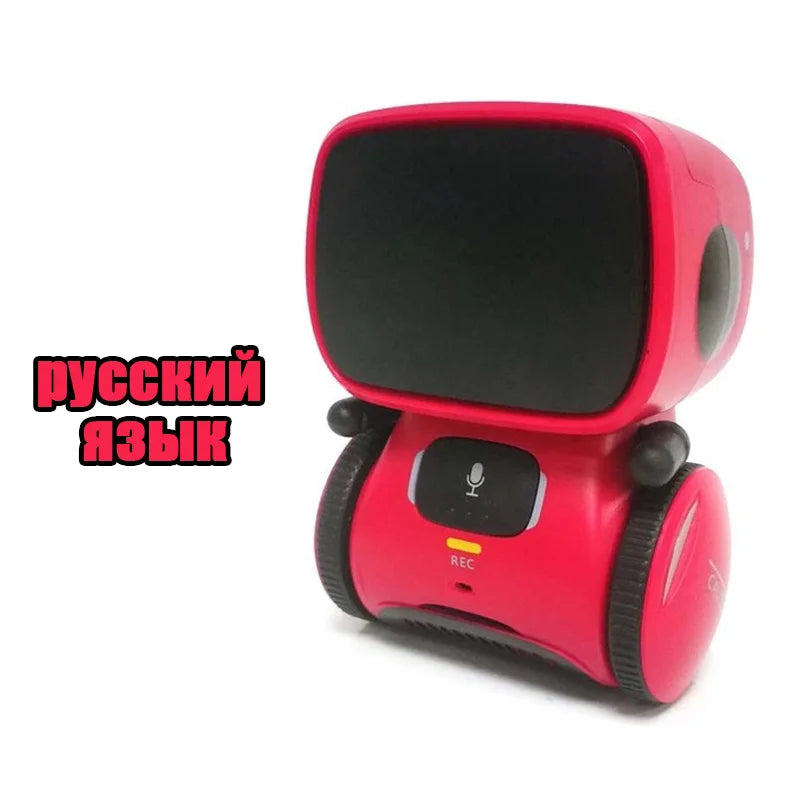 HERMES EMO Robot – Multilingual Voice & Touch Interactive Educational Toy