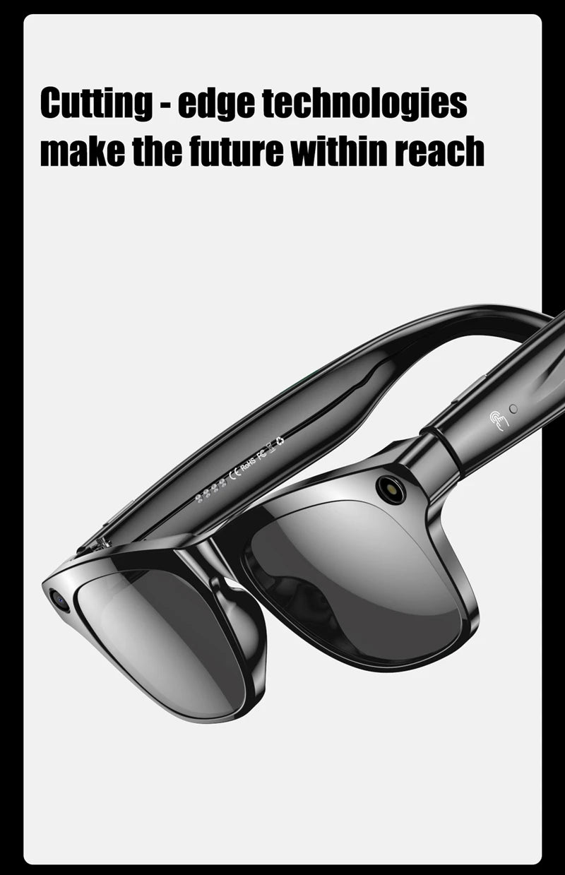 ORACLE AI Smart Glasses – 4K, ChatGPT, 100MP Camera & Voice Assistant