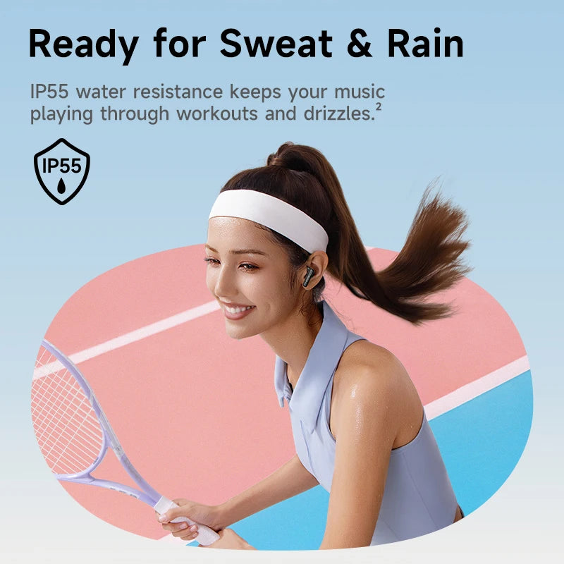 ECHO Wireless Earbuds – Bluetooth 6.0, AI ENC, 40H Playtime & IP55