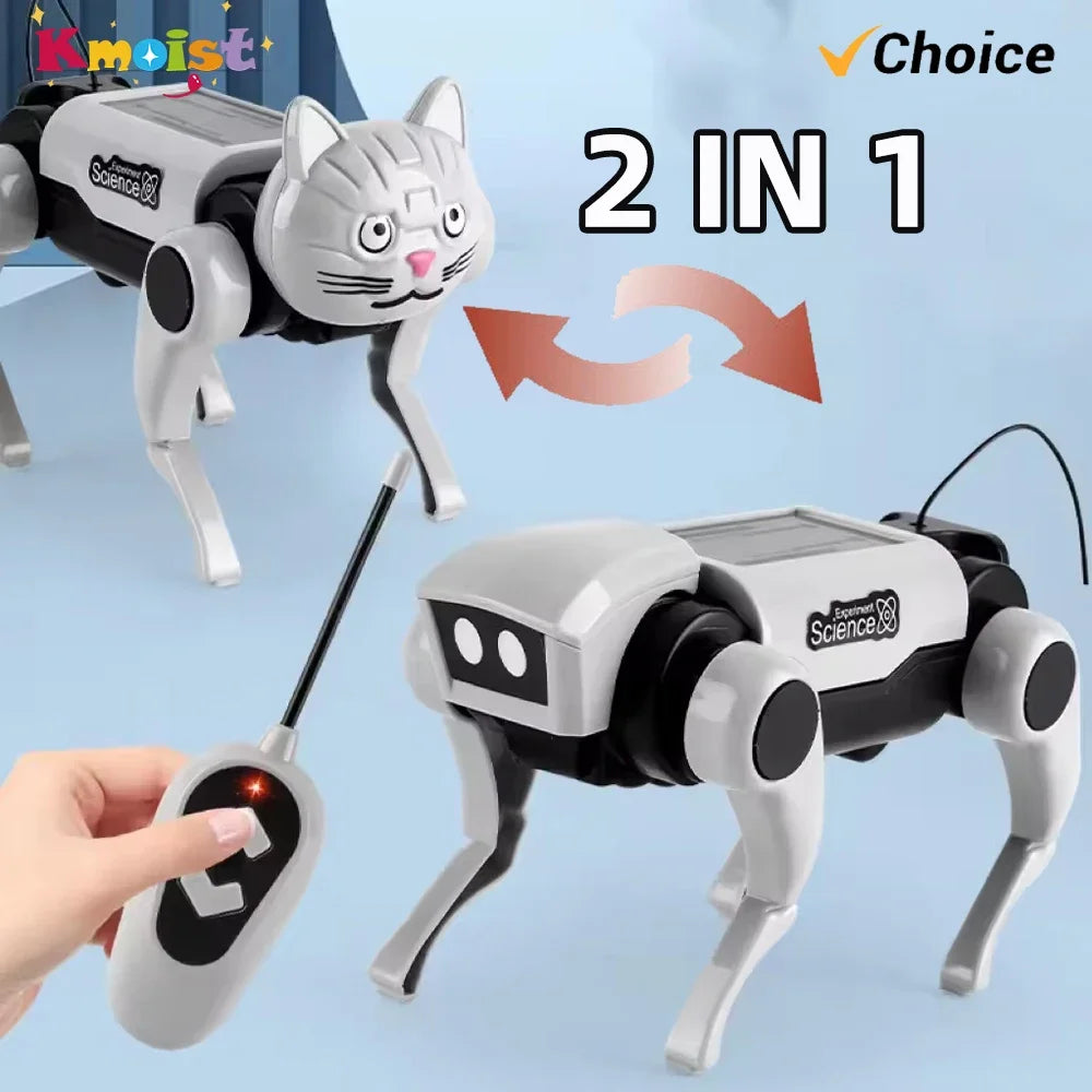 DAEDALUS RC Mechanical Dog – DIY Assembly Science Toy for Kids